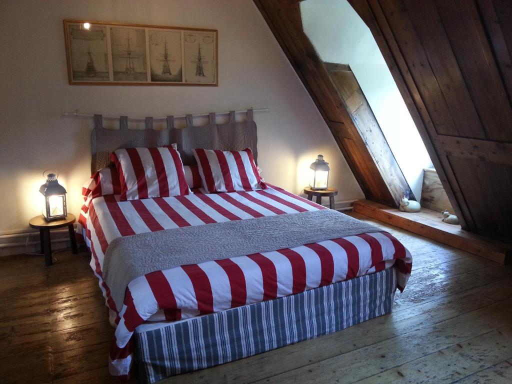 Les Chambres Du Chateau Du Rozel Le Rozel Szoba fotó